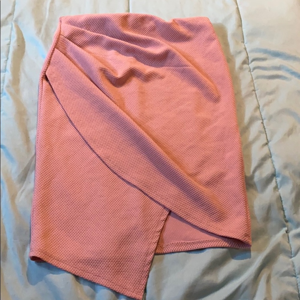 Pink skirt